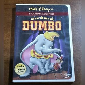 Disney Dumbo 60th Anniversary Edition DVD - Red and Yellow
